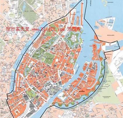 丹麦_哥本哈根旅游图,丹麦地图高清中文版