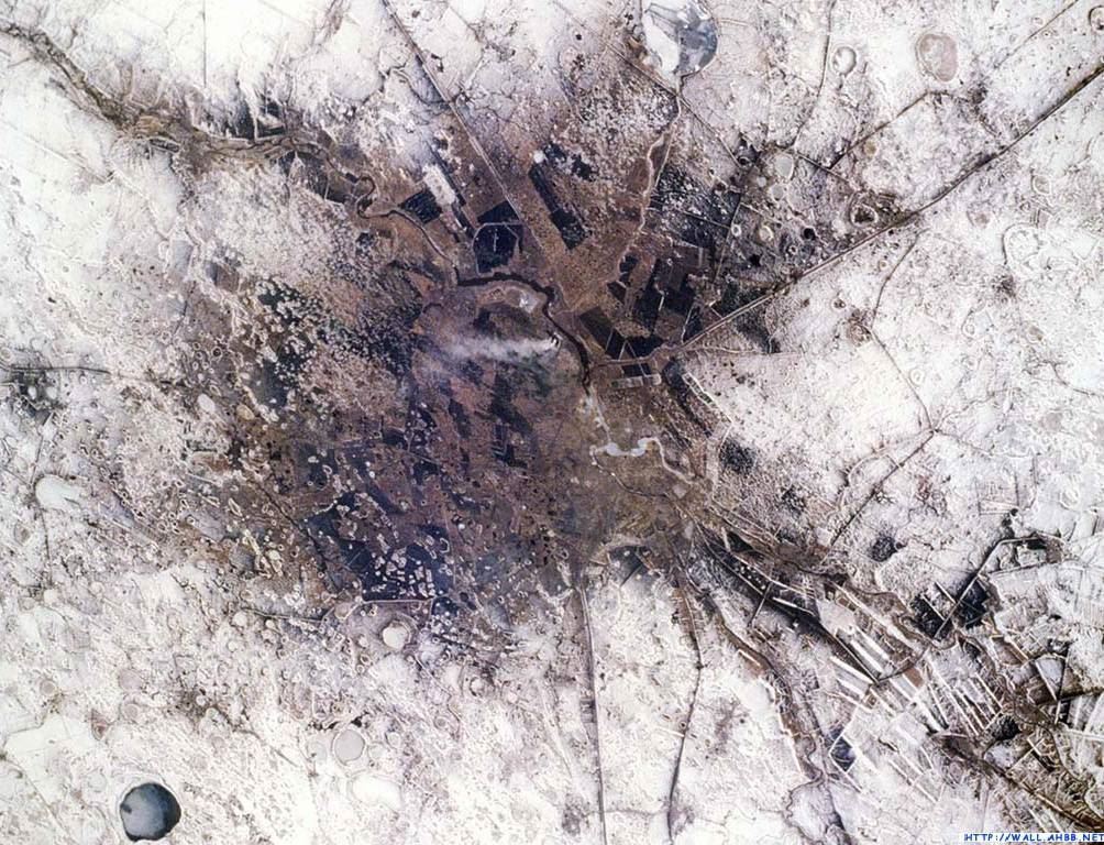 特罗伊茨克卫星影象图,俄罗斯地图高清中文版