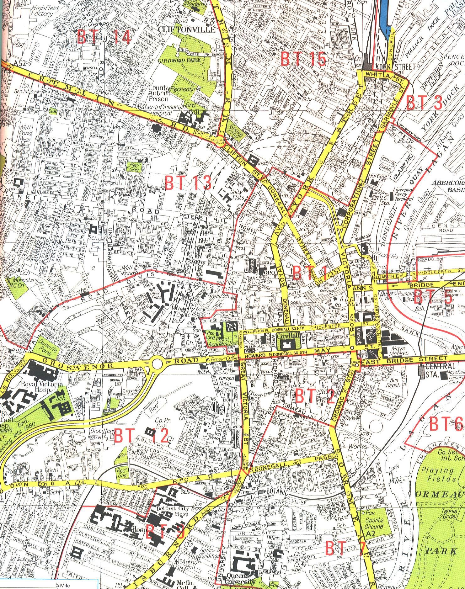 英国贝尔法斯特地图,英国地图高清中文版