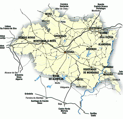 葡萄牙地图,葡萄牙地图高清中文版