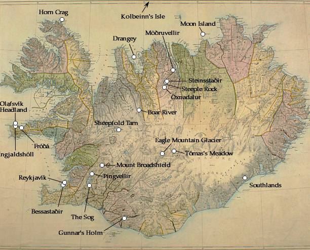 冰岛地图,冰岛地图高清中文版