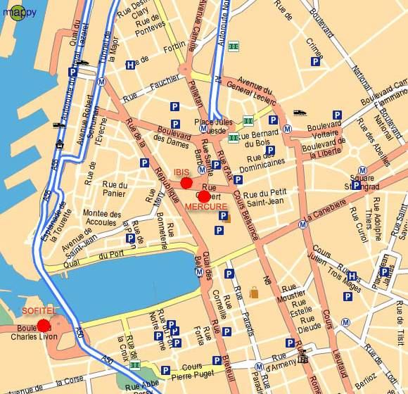 法国-马赛地图,法国地图高清中文版