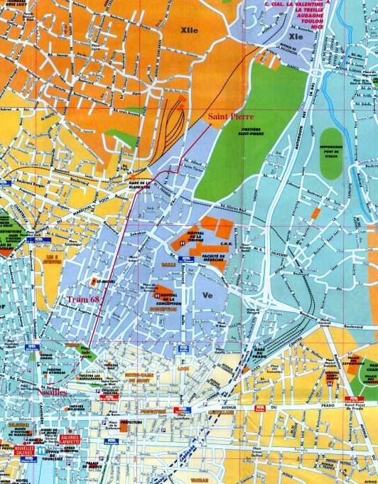 法国-马赛地图,法国地图高清中文版