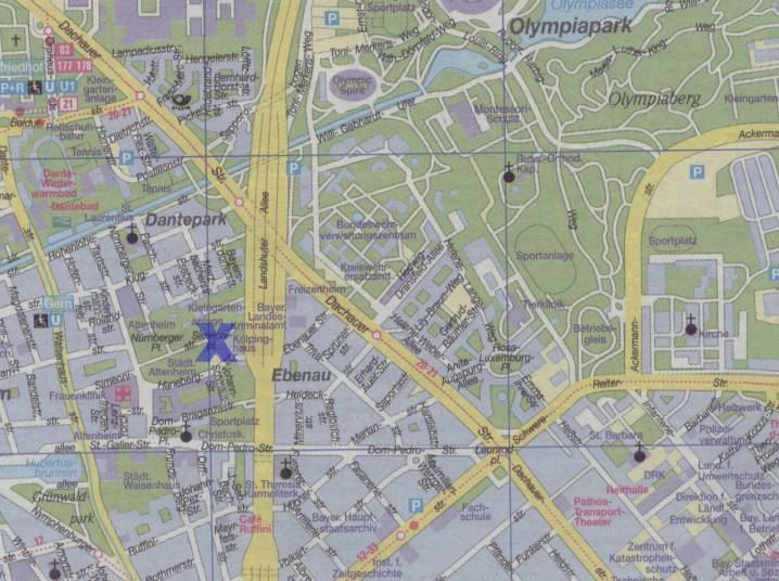德国-慕尼黑地图,德国地图高清中文版