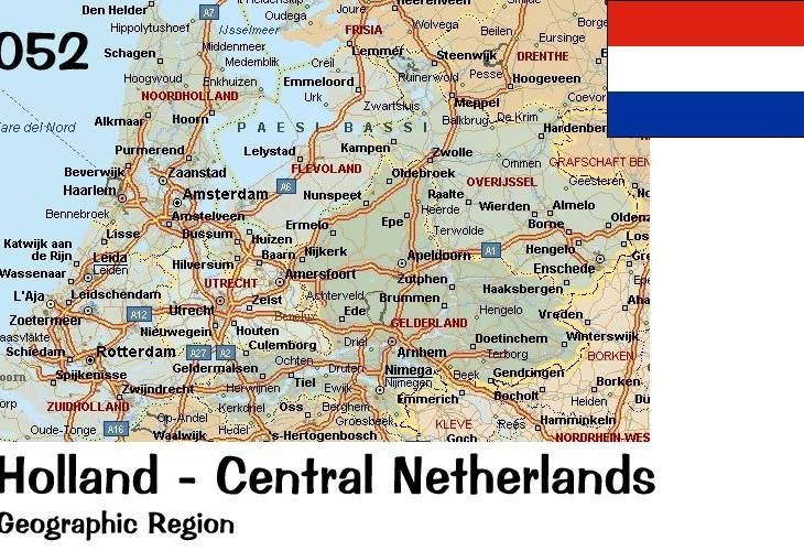 荷兰地图,荷兰地图高清中文版