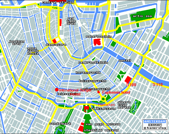 荷兰-阿姆斯特丹地图,荷兰地图高清中文版