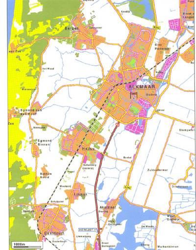 荷兰-阿克马地图,荷兰地图高清中文版