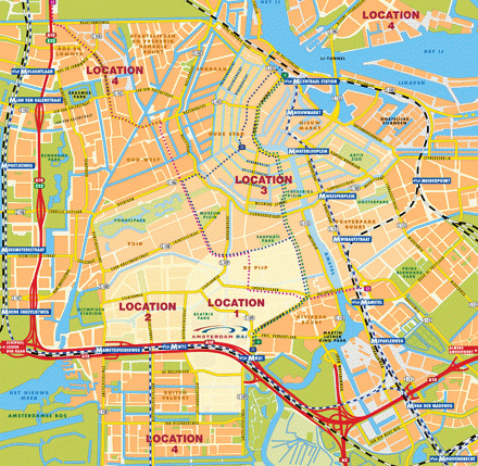 荷兰-阿姆斯特丹地图,荷兰地图高清中文版