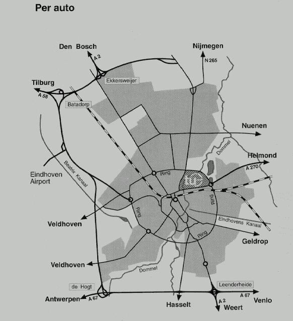 荷兰-恩和芬地图,荷兰地图高清中文版