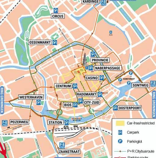 荷兰-哥罗宁根地图,荷兰地图高清中文版