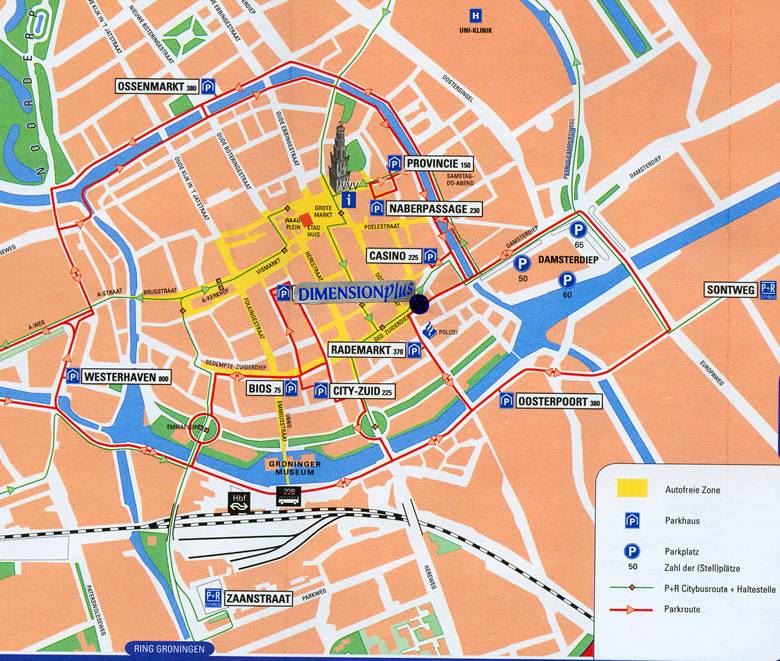 荷兰-哥罗宁根地图,荷兰地图高清中文版