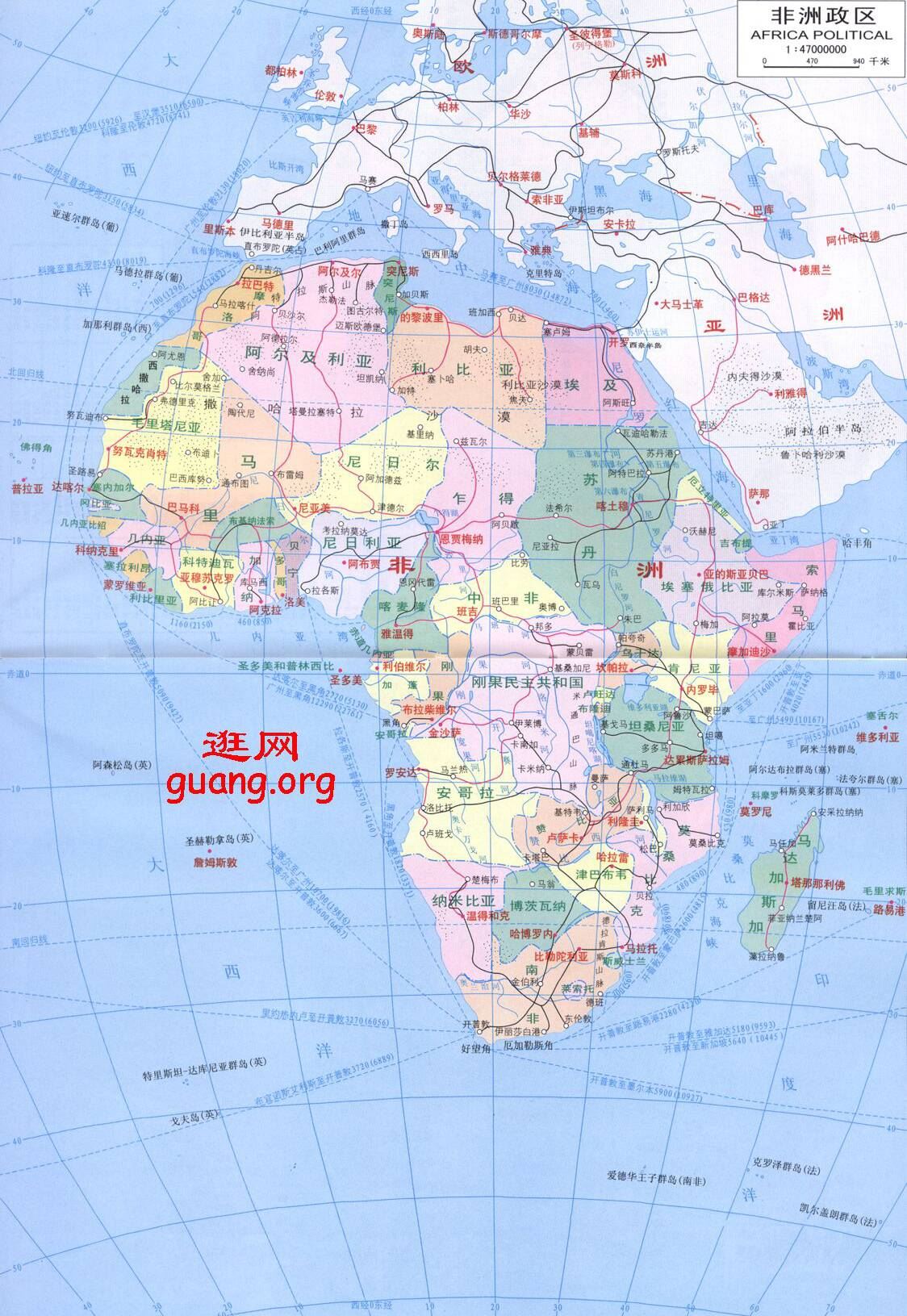 希腊地图,希腊地图高清中文版
