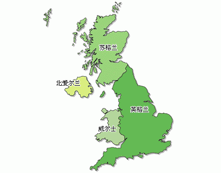 英国地图,英国地图高清中文版