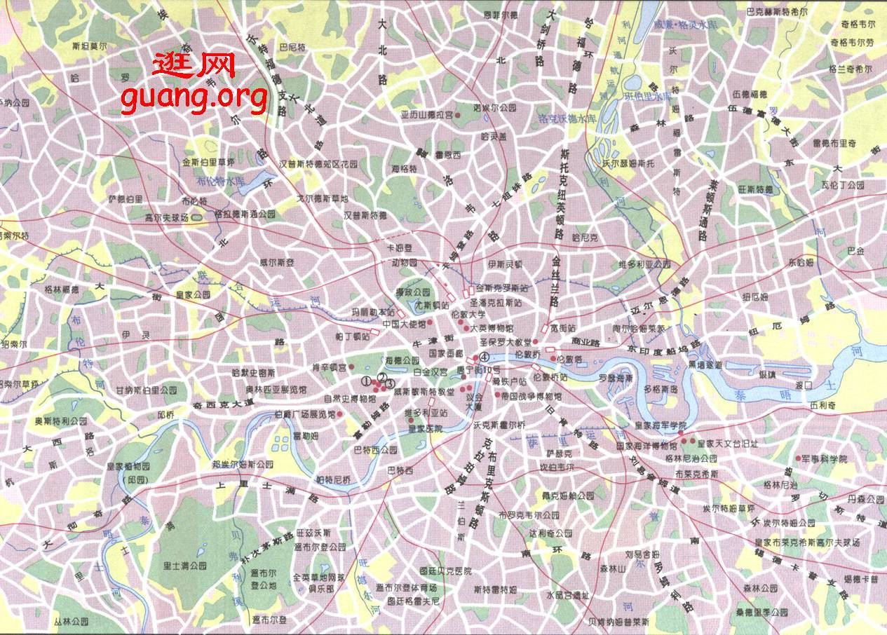 英国地图,英国地图高清中文版