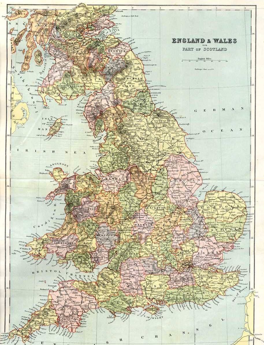 英国地图,英国地图高清中文版