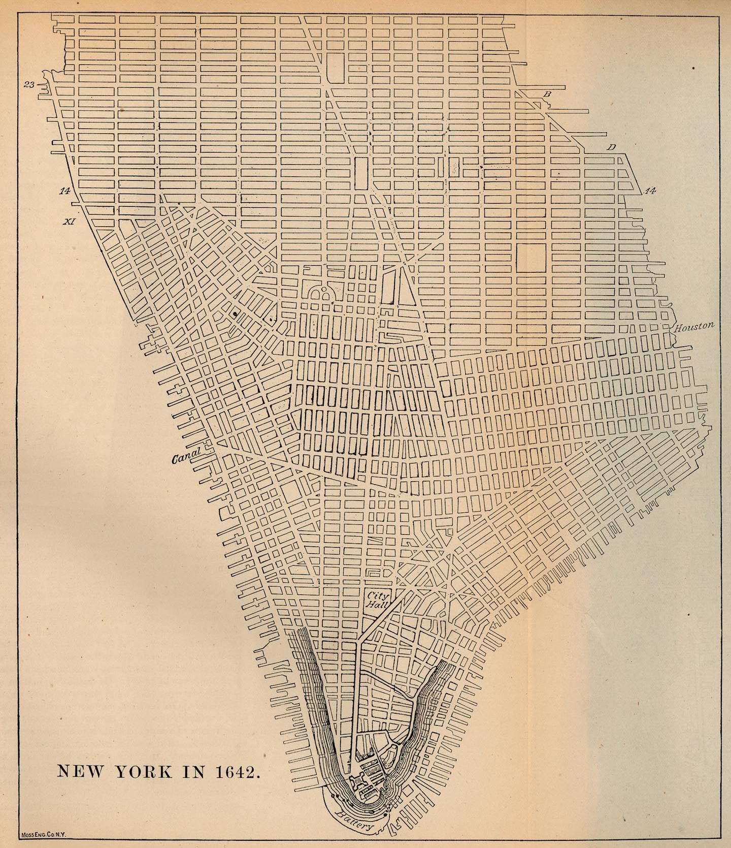 NewYork1642地图,美国地图高清中文版