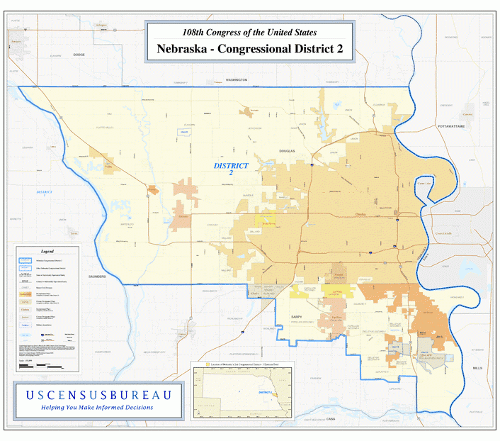 内布拉斯加州地图(Nebraska),美国地图高清中文版