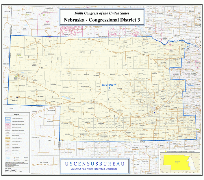 内布拉斯加州地图(Nebraska),美国地图高清中文版
