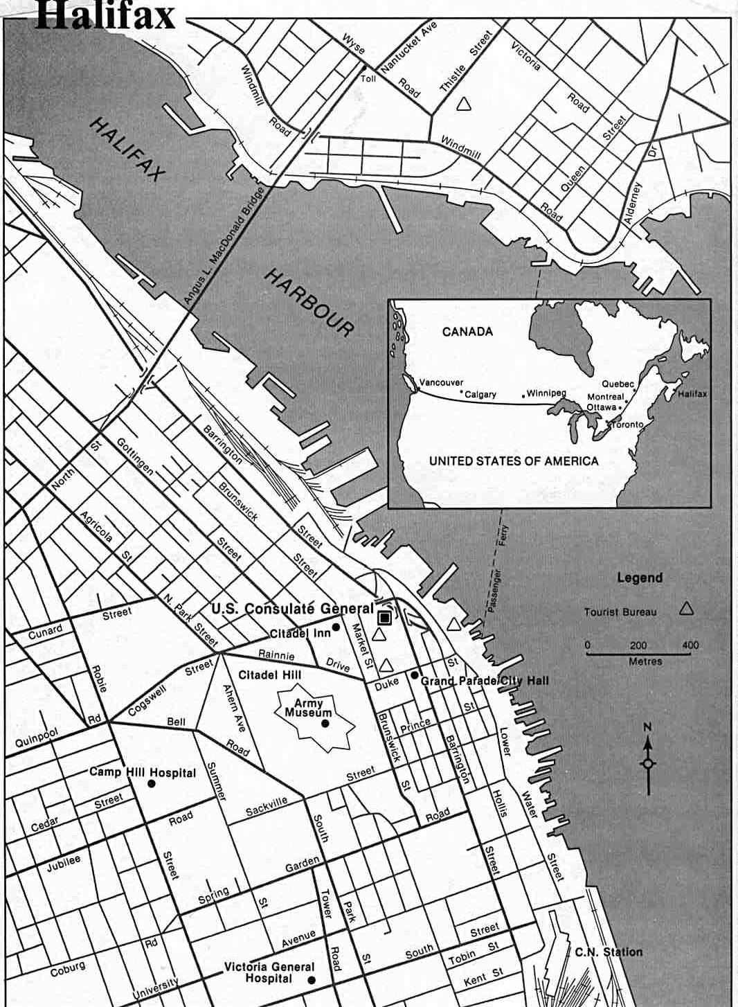 加拿大地图-halifax,加拿大地图高清中文版