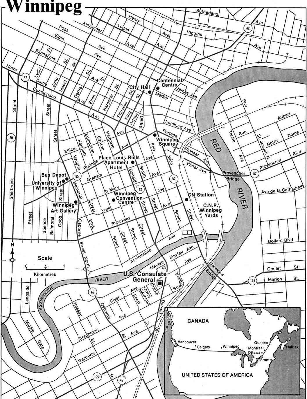加拿大地图-winnipeg,加拿大地图高清中文版