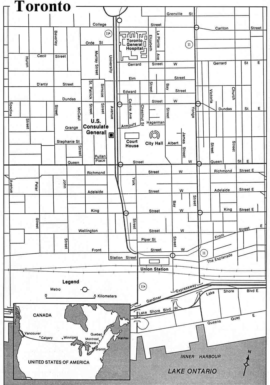 加拿大地图-toronto,加拿大地图高清中文版