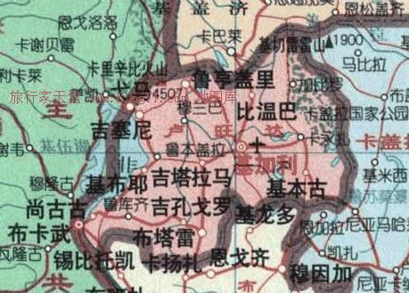 卢旺达地图,卢旺达地图高清中文版