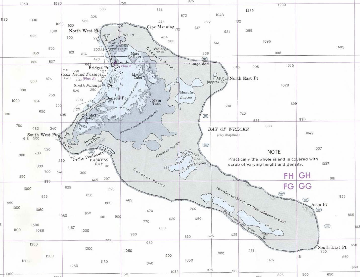 基里巴斯地图,基里巴斯地图高清中文版