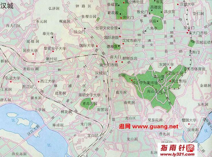 韩国首尔行政区划图,韩国地图高清中文版