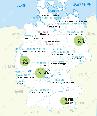 德国地图行政区划图