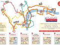 倫敦市中心旅游巴士路线图