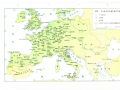中世纪的欧洲文明地图