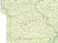 美国Missouri州政区地图