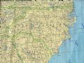 美国South Carolina州政区图