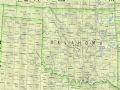 美国Oklahoma州政区图