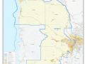 俄勒冈州地图(Oregon)