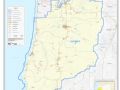 俄勒冈州地图(Oregon)