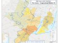 新泽西州(New Jersey)行政区划图