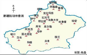 富蕴机场地图,富蕴机场交通地图，富蕴机场位置